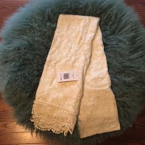 3/ $15 NEW!! Ivory Lace Scarf